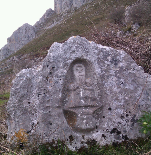 Vírgenes de Covadonga en el oriente de Asturias.